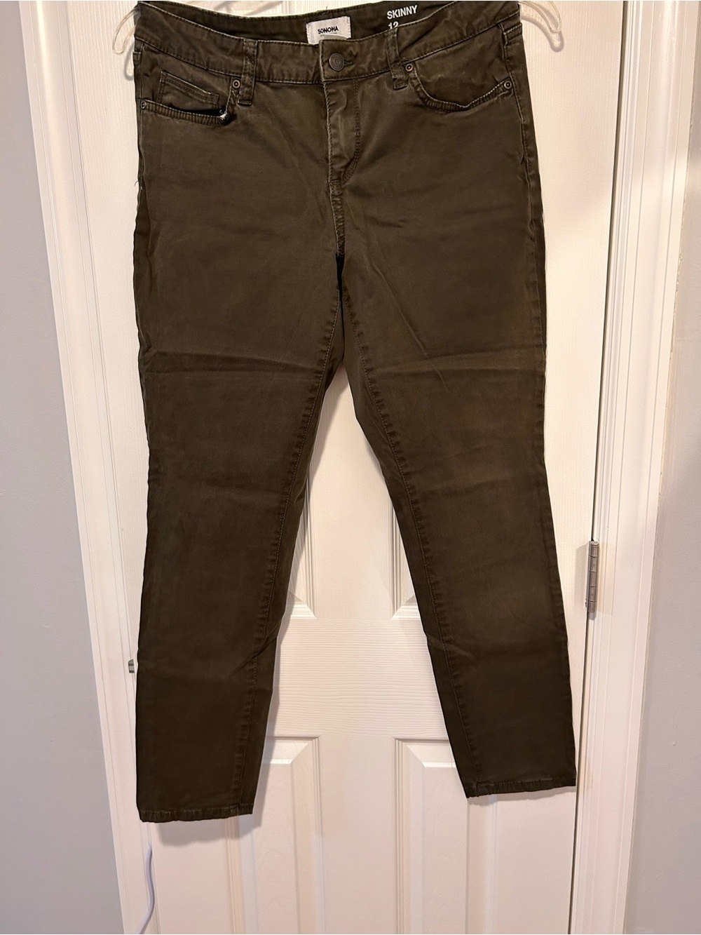 SONOMA Skinny Fit women's Jeans - Olive Green